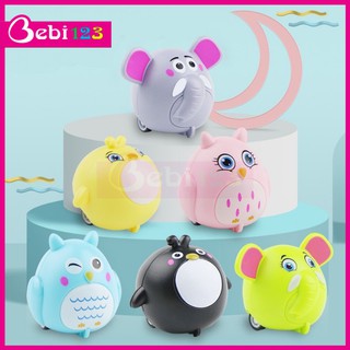 Đồ chơi xe bánh đà hình con vật béo ú siêu đáng yêu cho bé yêu