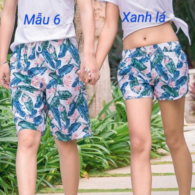 Quần đôi đi biển( sẵn size XL cho nam nữ mẫu xanh vằn cuối) | BigBuy360 - bigbuy360.vn