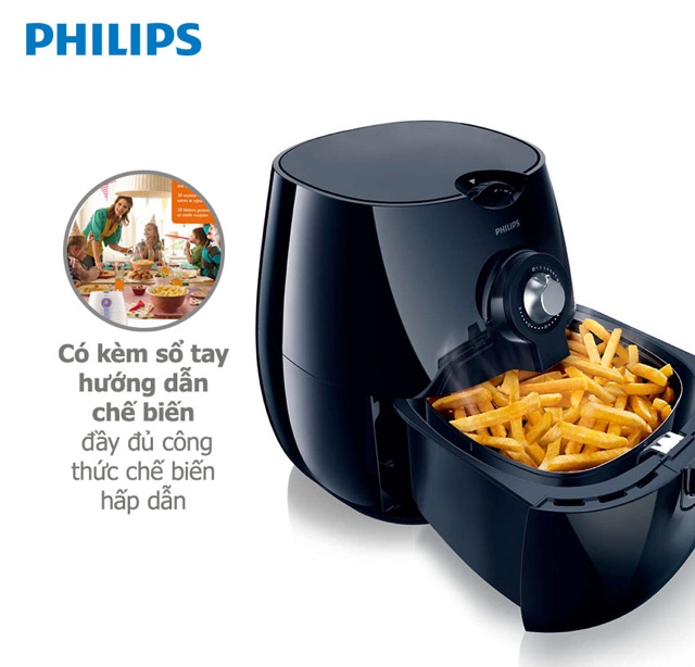 Nồi chiên không dầu Philips HD9220/20 2.2 lít (Miễn phí giao tại HCM-ngoài tỉnh liên hệ shop)