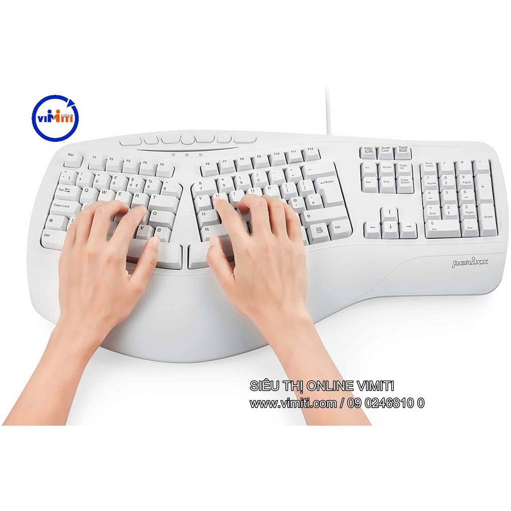 Bàn phím công thái học thiết kế hiện đại  perixx periboard 512 nên mua ngay