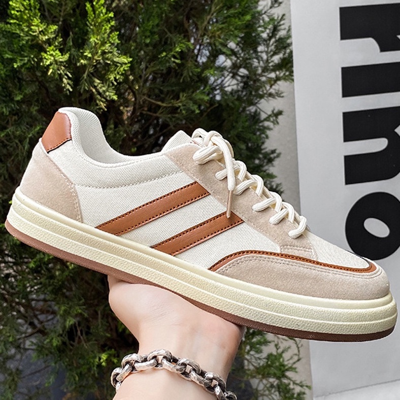 Giày thể thao nam KATEZA68 da cao cấp đế độn tôn dáng thiết kế trẻ trung năng động có size từ 39 đến 44