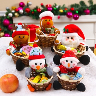 Giỏ kẹo Giáng sinh Christmas Candy Basket 