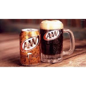 Nước A&amp;W Root Beer ( nước xá xị ) nhập Mỹ 1 cây 12 lon