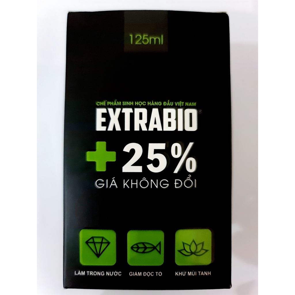 Extra Bio Vi Sinh Làm Trong Nước-Giảm Độc Tố- Khử Mùi Tanh Hồ Cá-An Toàn Cho Cá
