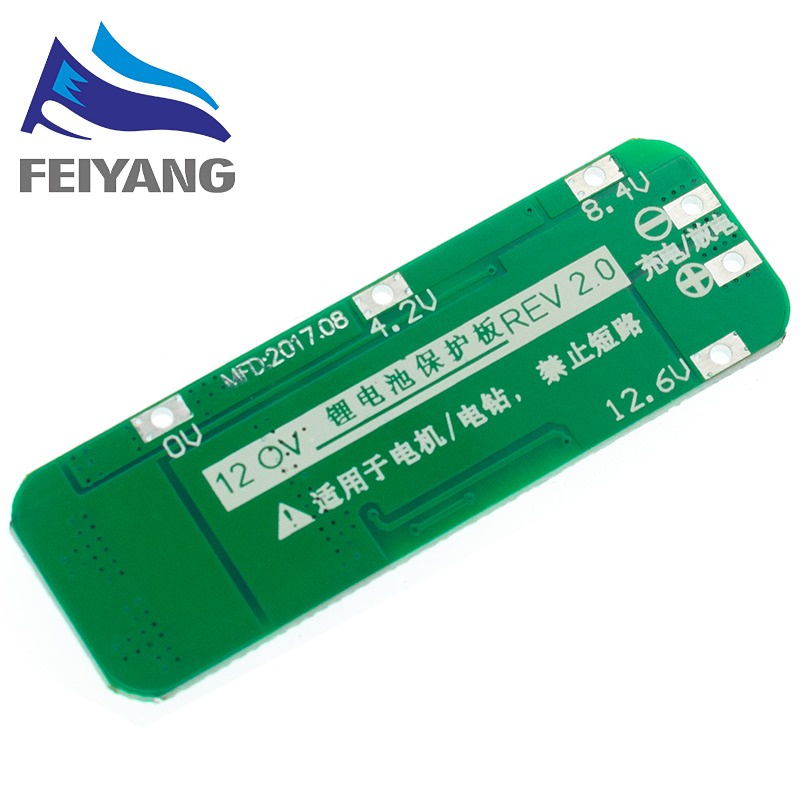Mô đun sạc pin li-ion 3s 20a 18650 12.6v 18650 li-ion 11.1v 12v chuyên dụng chất lượng cao