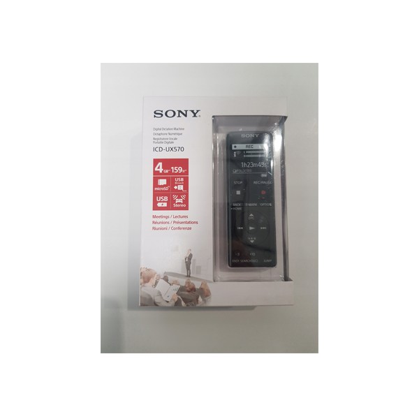 Sony Chính Hãng - New 100% - Máy ghi âm KTS Sony ICD-UX570FBCE