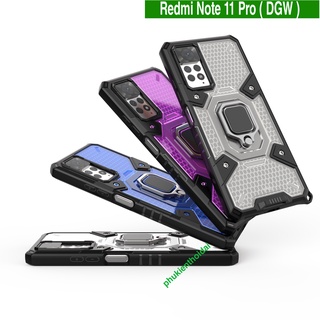 Ốp lưng Redmi Note 11 Pro / Note 12 Pro 4G kiểu dáng Ong Iring không gian mới chống sốc giá đỡ xem phim