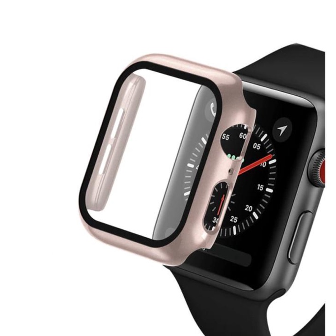 Kính cường lực cứng chống trầy xước bảo vệ màn hình đồng hồ apple 40mm iwatch 4 5 - Black, 38mm