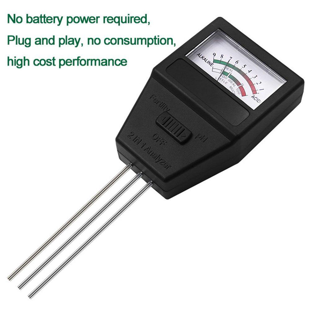 Máy Đo Độ PH Đất 2 Trong 1 Độ Chính Xác Cao Chuyên Dụng Trồng Cây / Hoa / Đất