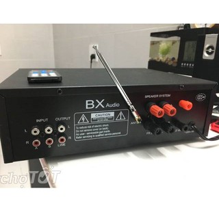 Thanh lý--Amply Karaoke mini AC / DC 12V bluetooth / USB / thẻ SD / Radio CALIFLOWER BX2277