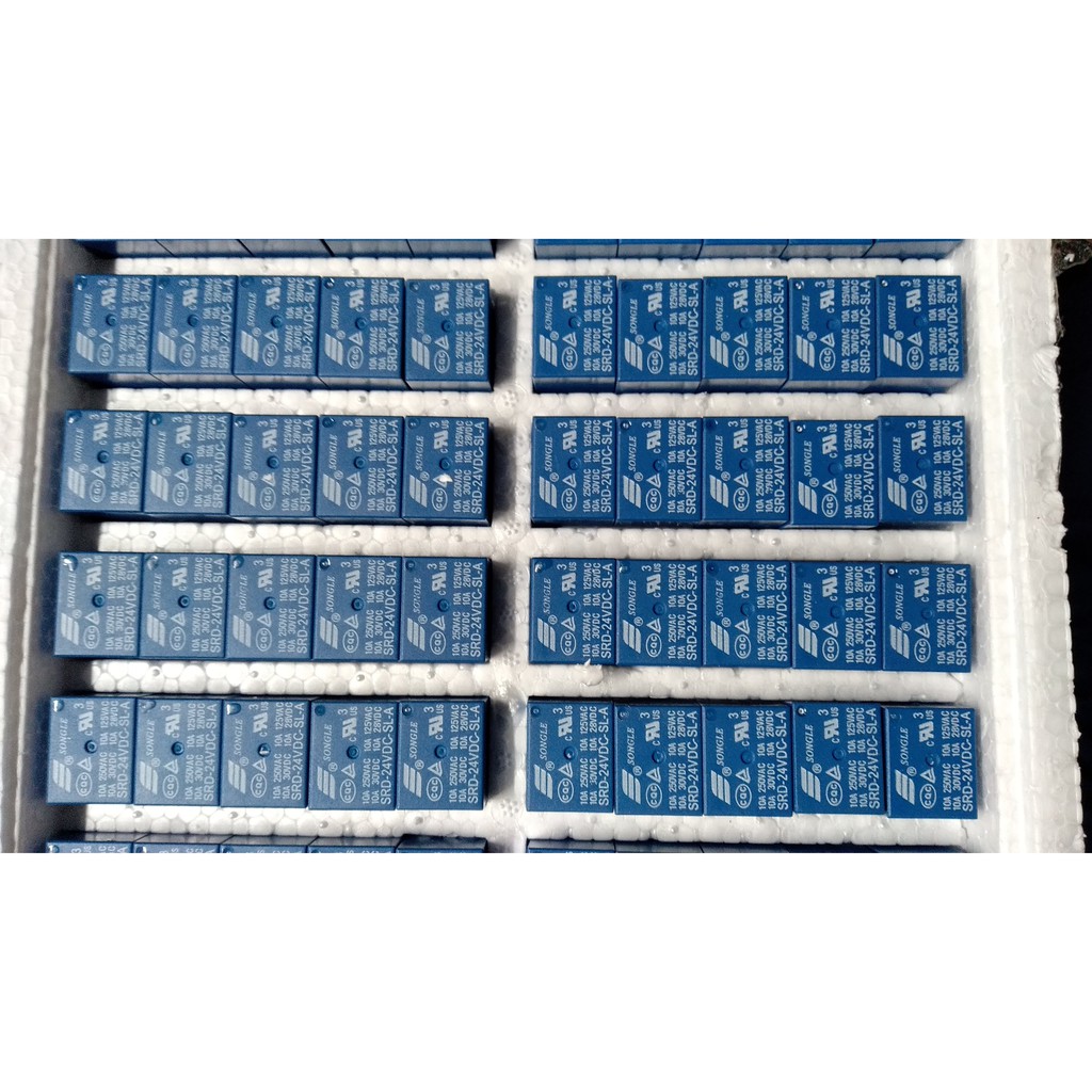 Relay 24V Songle 4 chân SRD-24VDC-SL-A
