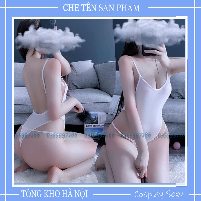 Bộ Đồ Ngủ Body Liền Thân Hở Lưng Gợi Cảm - Ảnh Thật Tại Shop - Bodysuit Sexy Thun Co Giãn Mã 3.650
