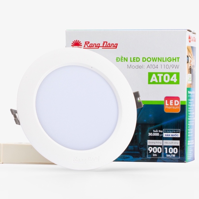 Đèn LED âm trần Downlight Rạng Đông 9W 110/9W DAT04L D AT04