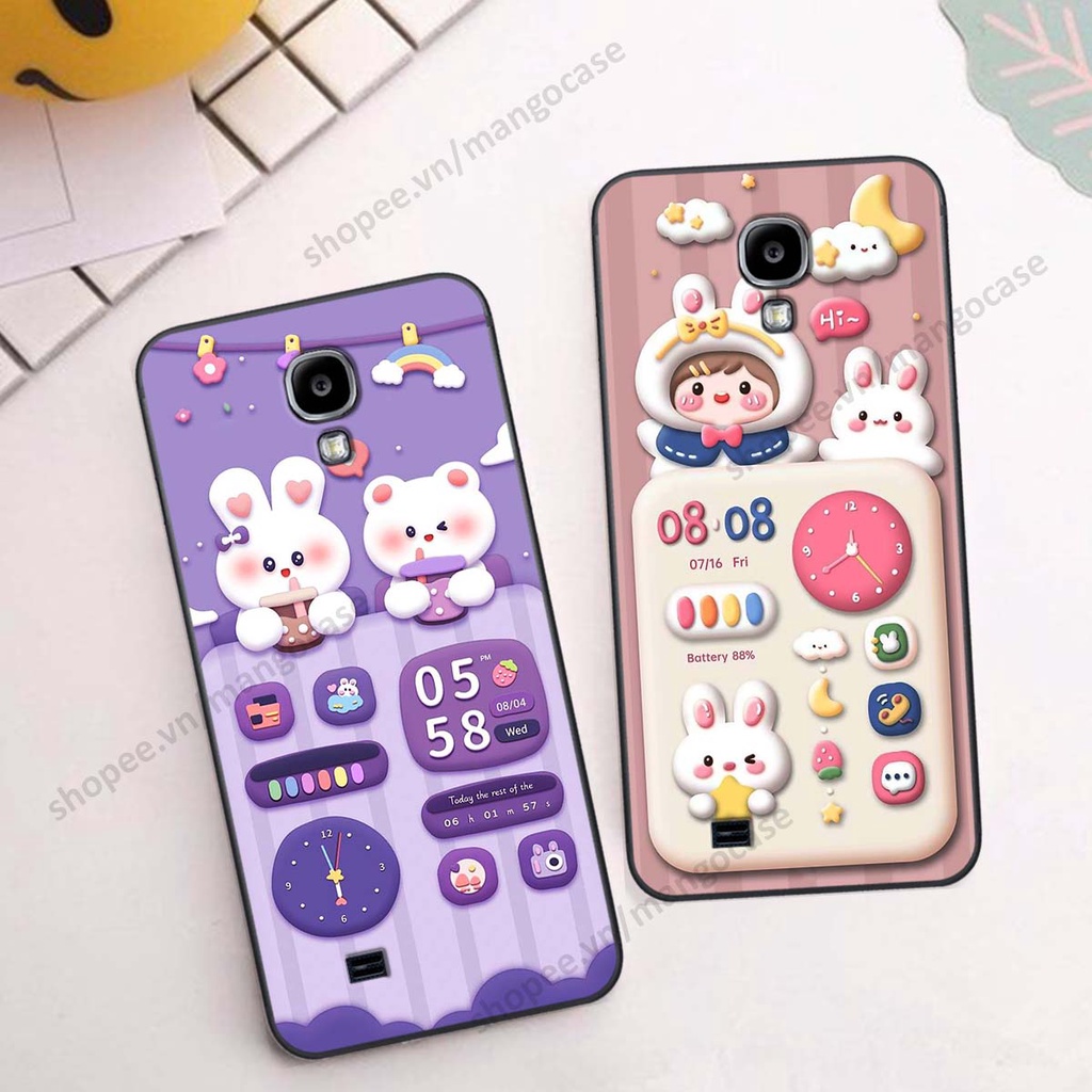 Ốp lưng Samsung S4 / S5 hình gấu, thỏ, đồng hồ cute dễ thương