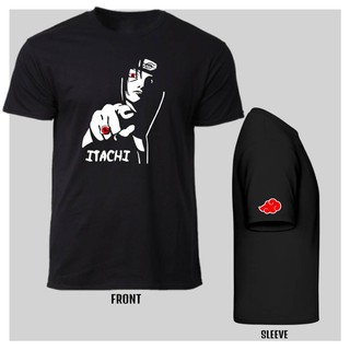 Hot🔥 áo phông naruto - akatsuki uchiha itachi màu đen mẫu mới cực chât