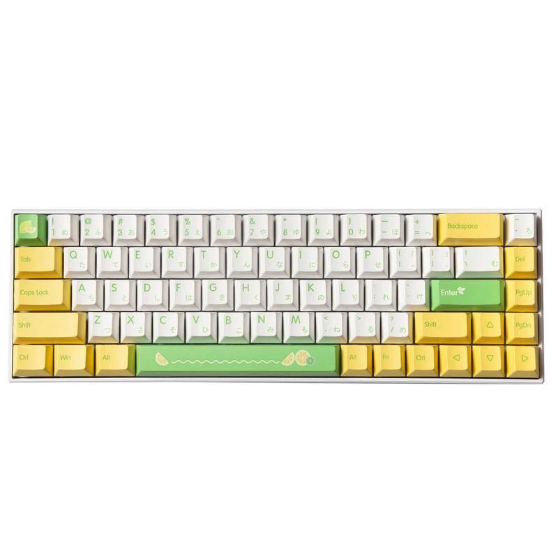 Lemon Keycap CHERRY Profile Dye-Sublimation 139 Phím Keycaps PBT dày cho Bàn phím cơ MX Switch