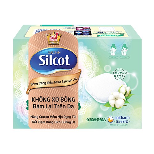 [Mã FMCGMALL giảm 8% đơn 250K] Bông tẩy trang cao cấp Silcot Premium 66 miếng/hộp | WebRaoVat - webraovat.net.vn