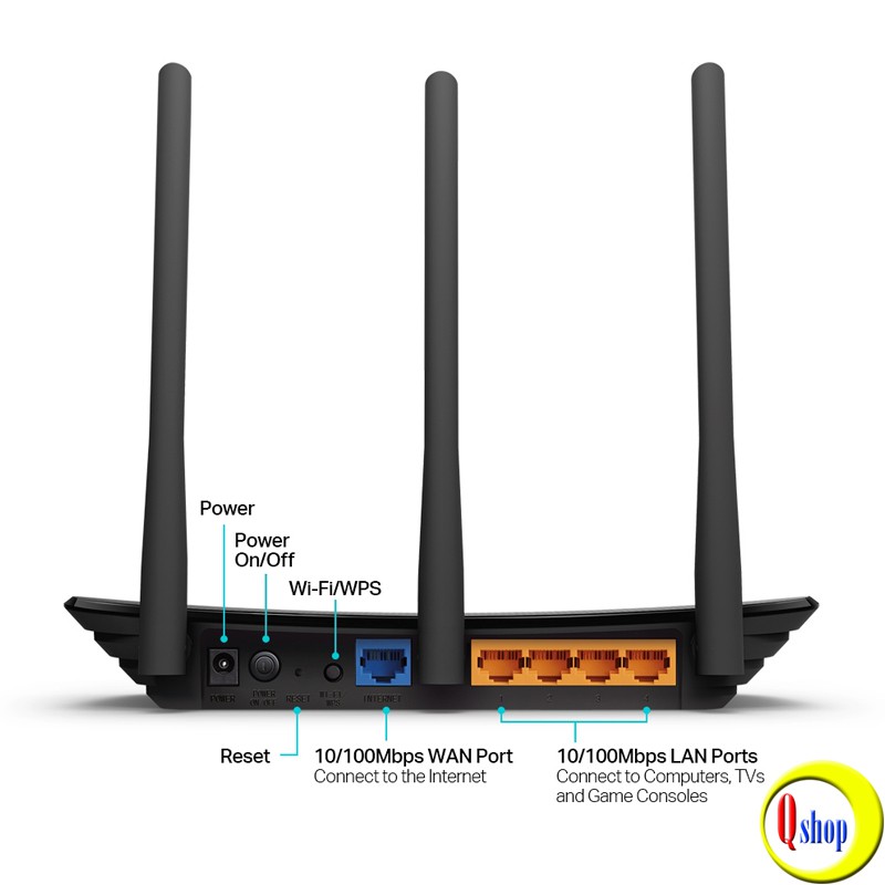 Bộ phát wifi TP-Link 940N Chuẩn N 450Mbps - Chính hãng