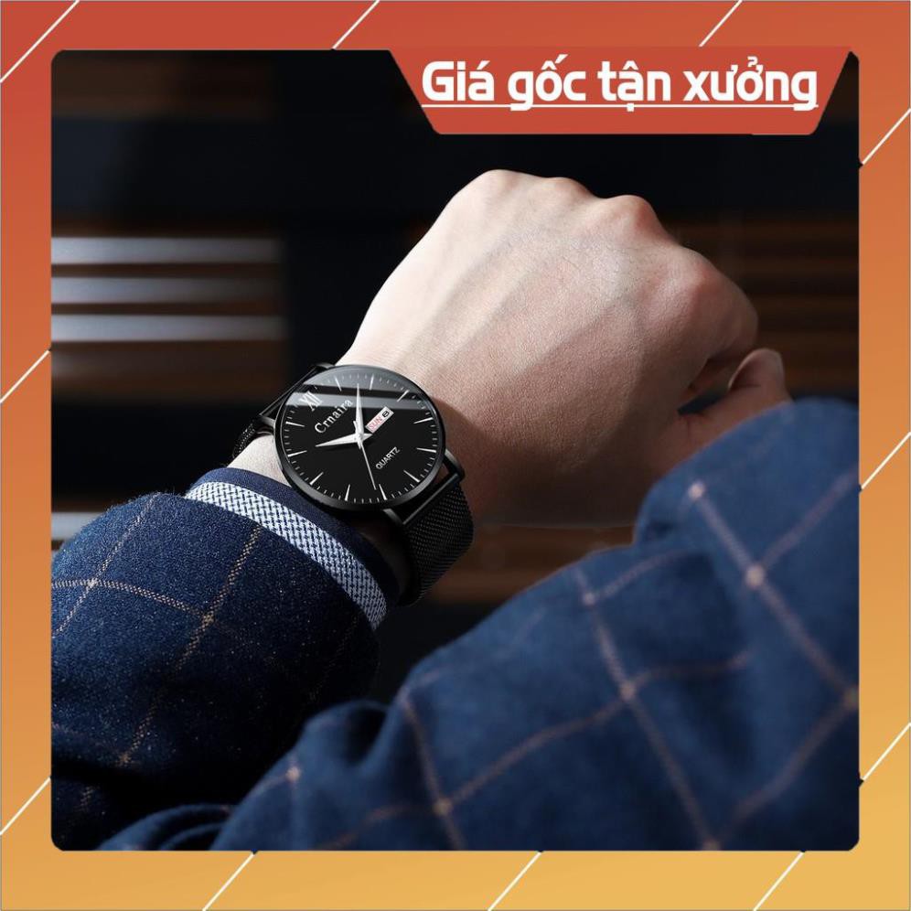[Sale Khủng] ĐỒNG HỒ NAM CRNAIRA 079 THỜI TRANG CHÍNH HÃNG | Đẳng Cấp Quý Ông | DH0022 MINON