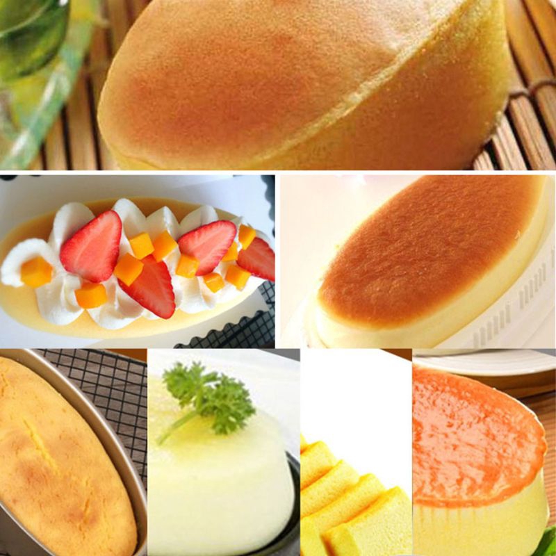 Khuôn Làm Bánh Chống Dính Hình Oval 9 Inch