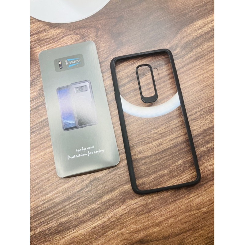 🌻S9 PLUS - Ốp lưng IPAKY trong suốt viền nhựa dẻo