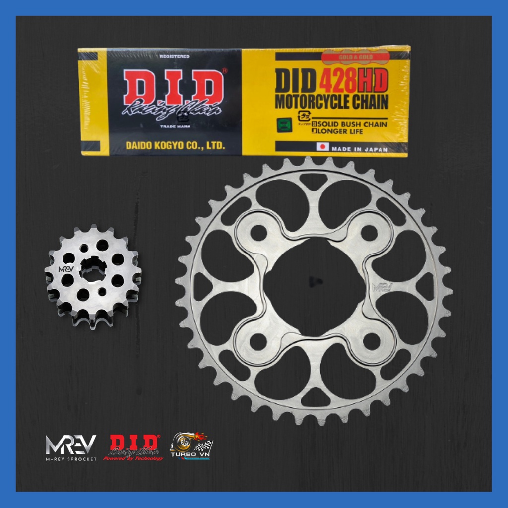 Nhông Sên Dĩa MREV cho xe Yamaha Ya-Z