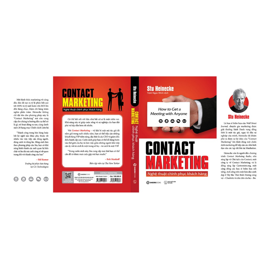 SÁCH: Contact Marketing - Nghệ thuật chinh phục khách hàng - Tác giả Stu Heinecke