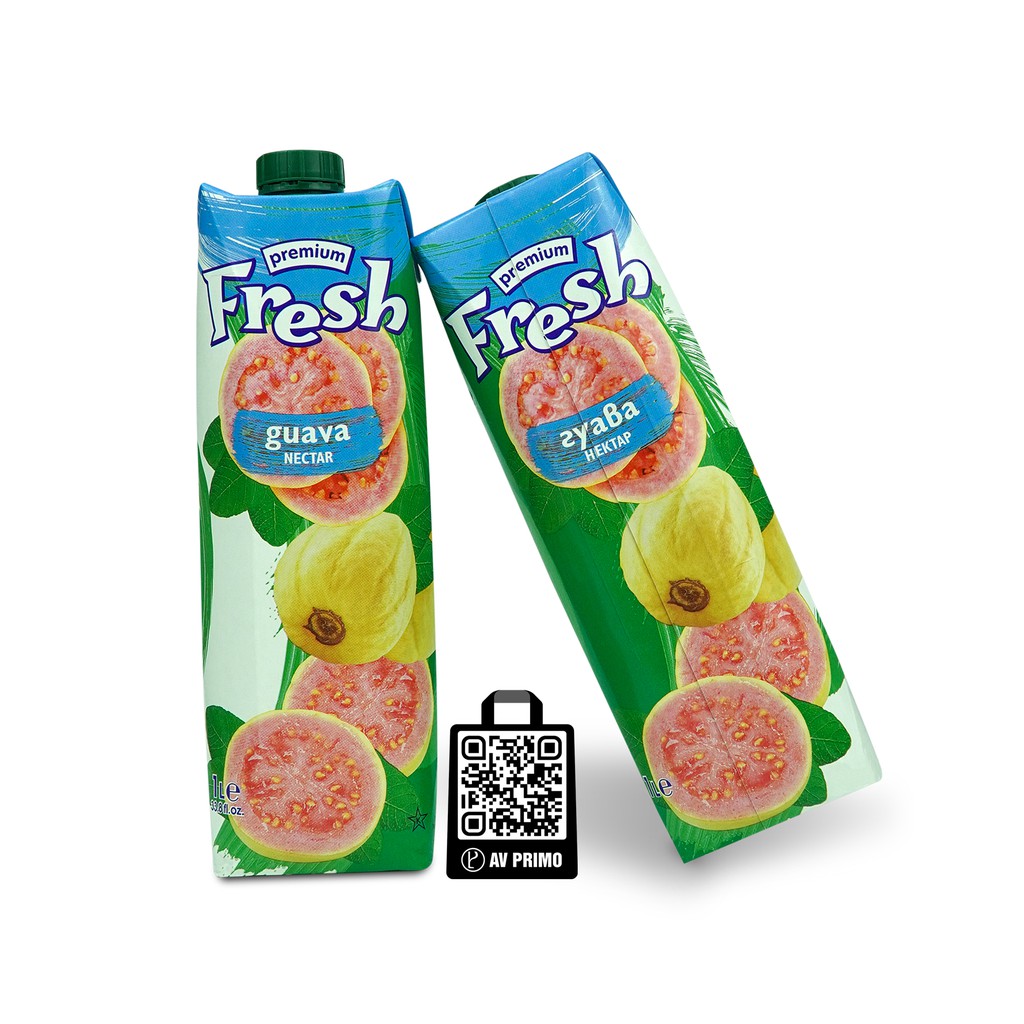 Nước ép Ổi Hồng Fresh hộp 1L