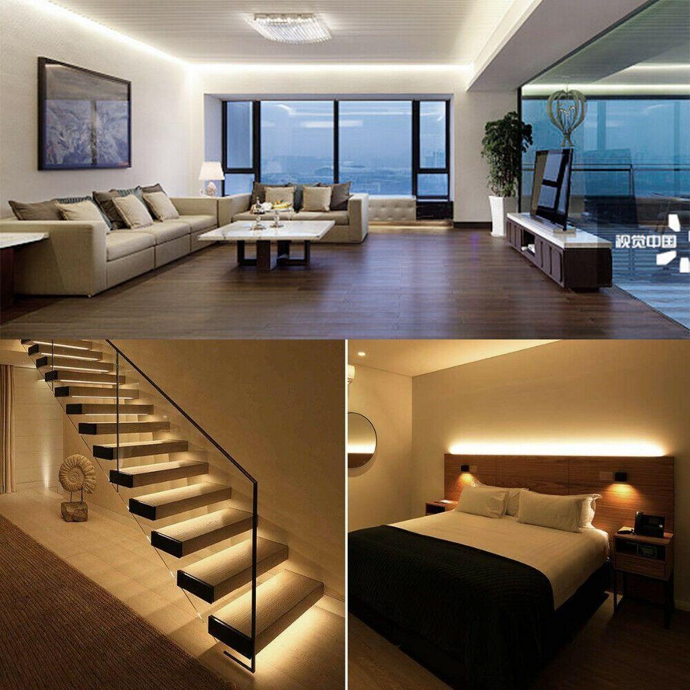 Dây Đèn LED 60 Bóng 0.5-2M 5050 Ánh Sáng Ấm Trang Trí Nhà Cửa