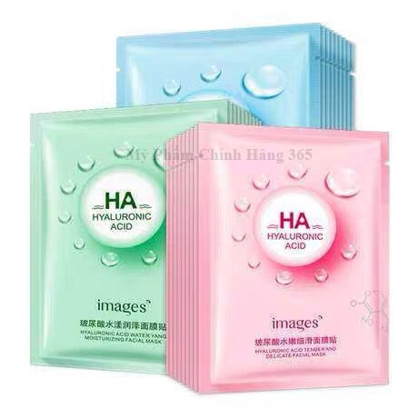 Mặt Nạ🍒[FREE SHIP]🍒 Mặt Nạ HA Images HYALURONIC ACID FACIAL MASK🍒[Mat Na] 🍒