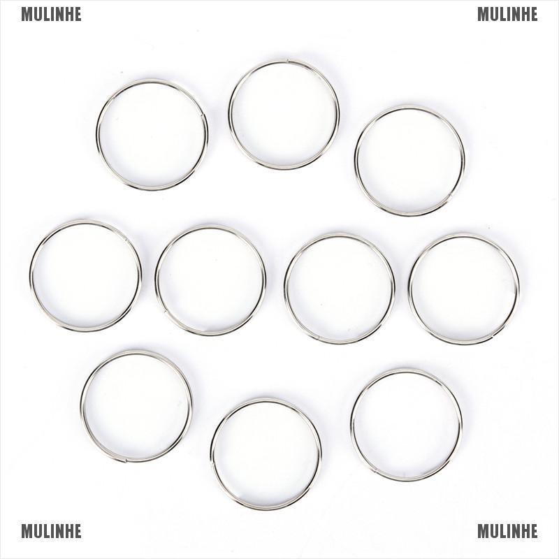 Set 10 khoen móc khóa bằng thép không gỉ tiện lợi