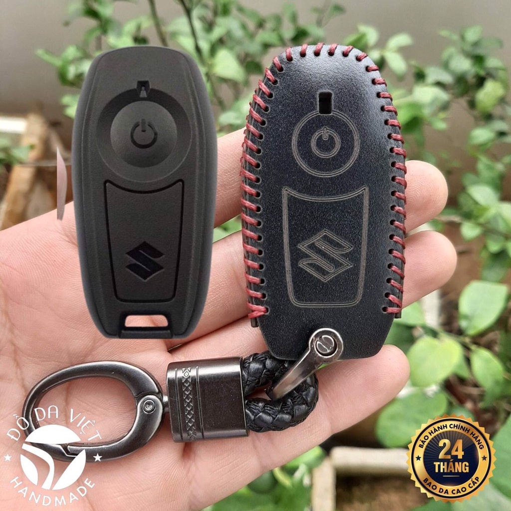 Bao Da Chìa Khóa Smartkey Suzuki GSX R150 da thật bò thật bảo hành 2 năm