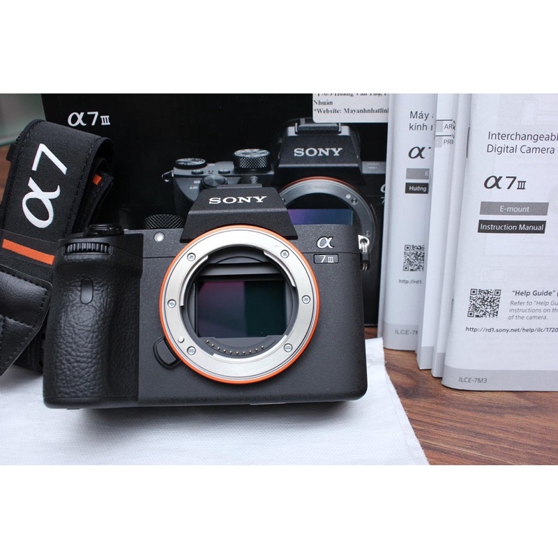 Máy ảnh Sony A7 mark III, mới 99% hàng chính hãng sony VN