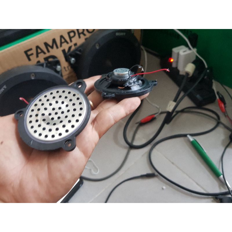 Loa toàn dải 6cm tháo máy còn đẹp hát tốt