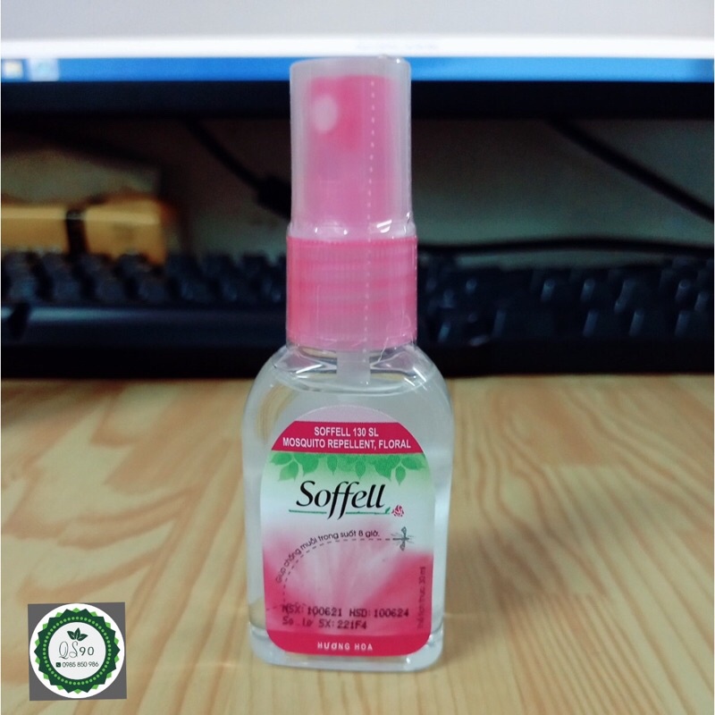 Xịt ,Kem Chống Muỗi Soffell hương hoa,hương cam