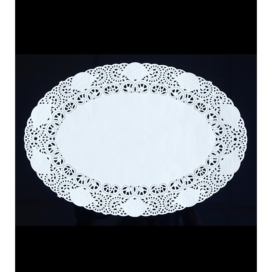 [Giá Sỉ] 345đ/cái Giấy Lót Viền Hoa Oval ( 250 tờ)