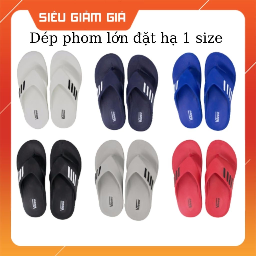 Dép xỏ ngón Nam nữ, Dép kẹp đúc Nam Nữ DUWA, DH065, đế cao su non đúc nguyên khối siêu êm, siêu nhẹ, màu sắc thời trang