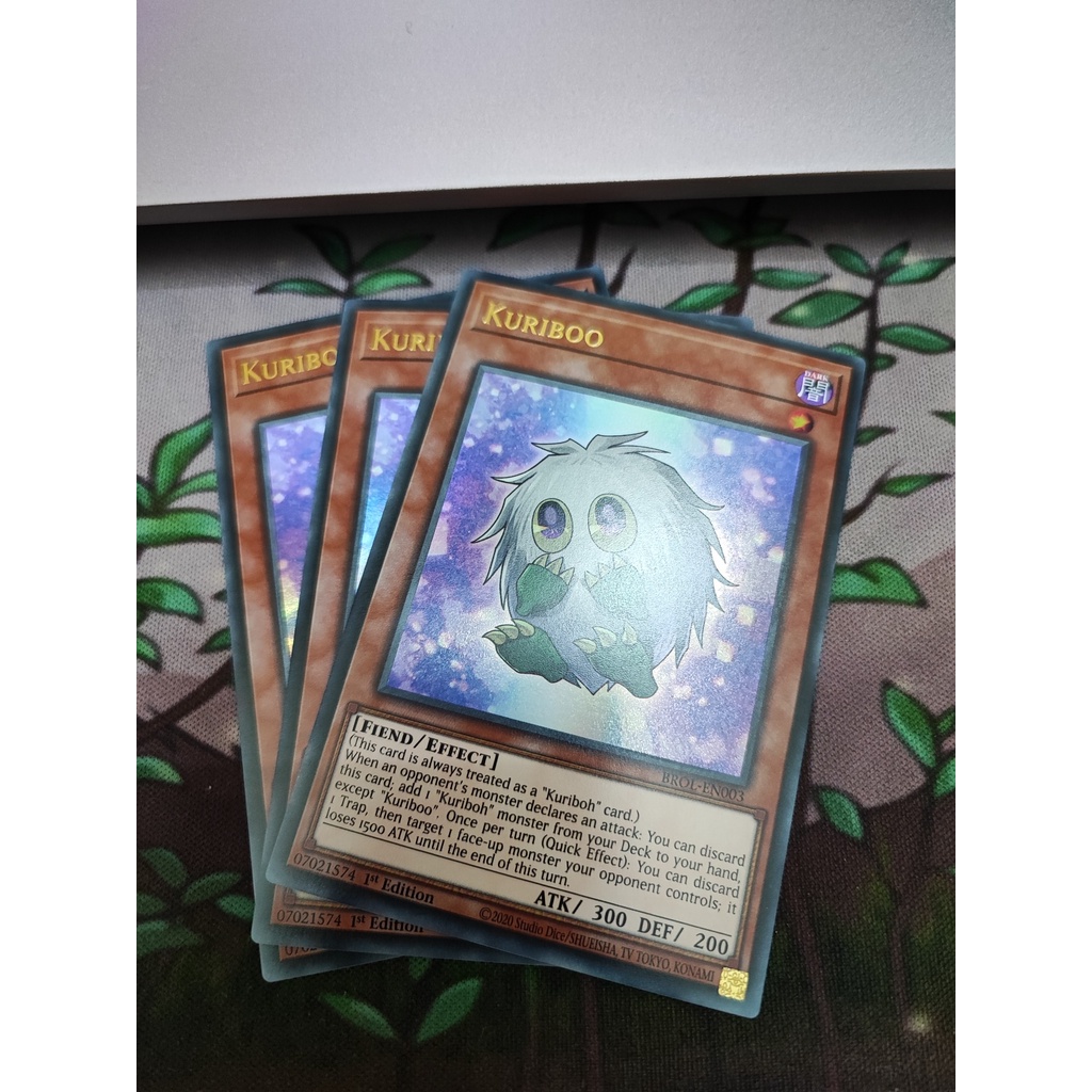 [Yugioh Funny Shop] 1 lá thẻ bài Kuriboo - BROL-EN003 - Ultra Rare 1st Edition