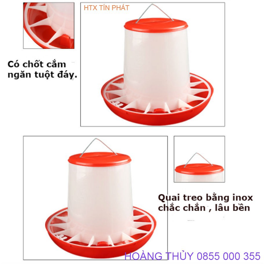 MÁNG ĂN CHỐNG BỚI CHO GÀ LOẠI TỪ 2 Đến 7KG