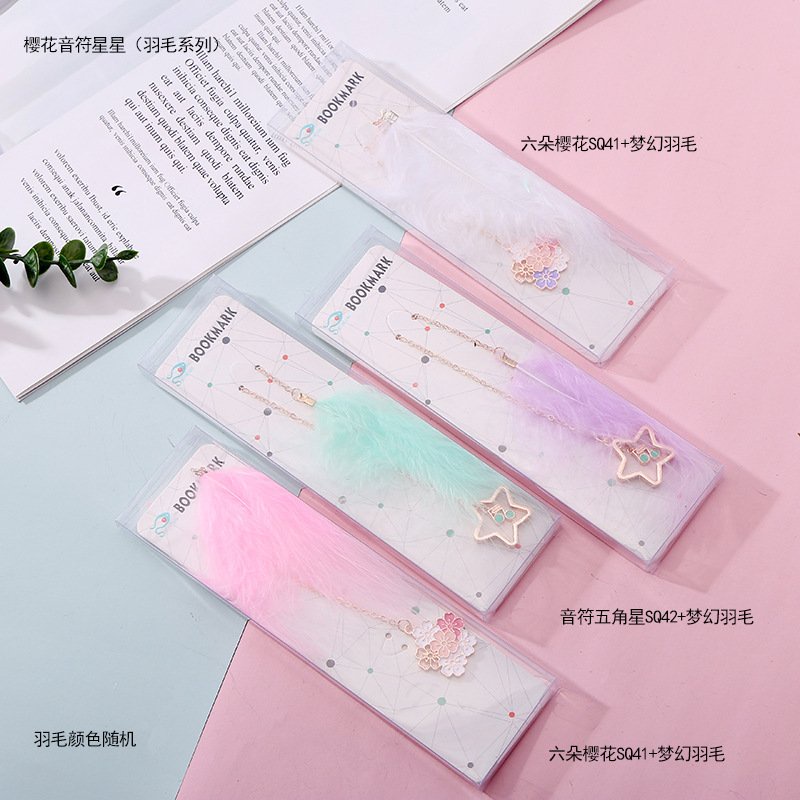 Bookmark Thẻ đánh dấu trang sách bằng kim loại (Lấy ngẫu nhiên)