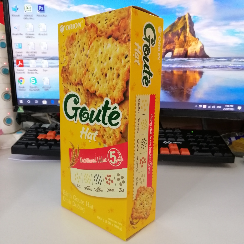 Bánh Goute Orion Hạt Dinh Dưỡng