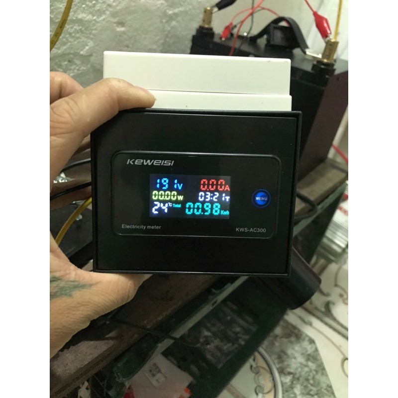 Bộ pin 12v 105Ah hoàn chỉnh vỏ sắt