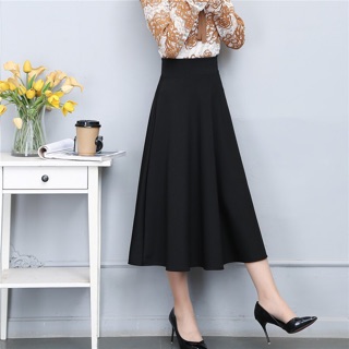 Chân váy xoè dài hàn quốc D0417