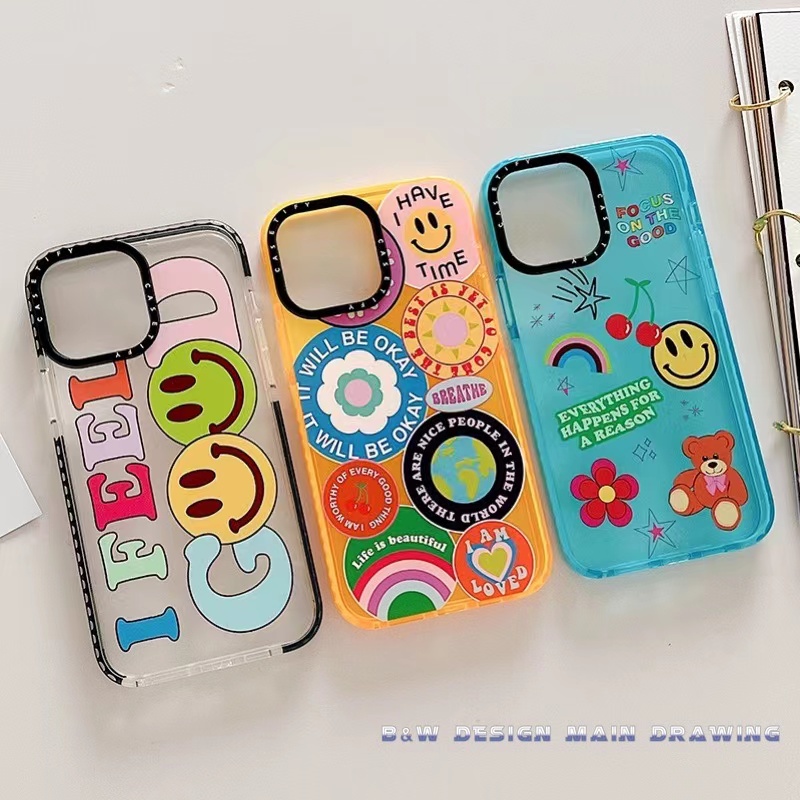 Ốp Điện Thoại Mềm Trong Suốt Chống Sốc Hình Gấu Cho iPhone 14 13 12 11 Pro MAX 14Plus IX XS MAX XR 7Plus 8Plus