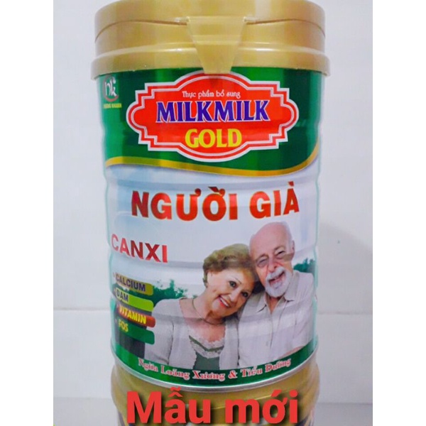 Sữa bột dinh dưỡng dành cho người già MilkMilkGold - MẪU MỚI
