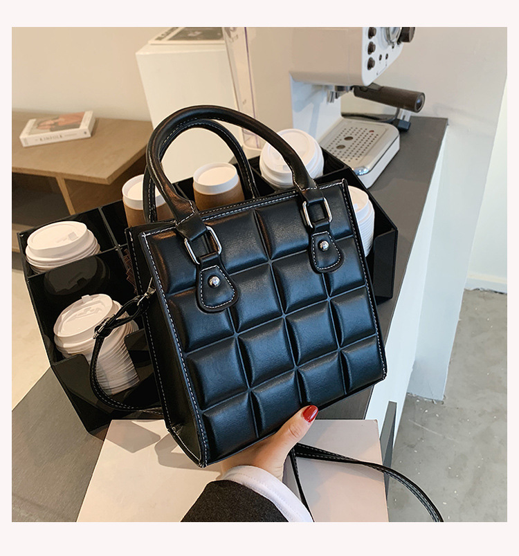 Túi Xách JASMIN NOIR Họa Tiết Caro Phong Cách Thời Trang Dành Cho Nữ