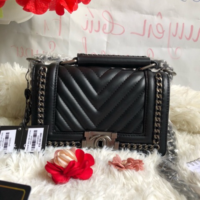 Túi Chanel Trần Chỉ Size 20 - Đúng Giá