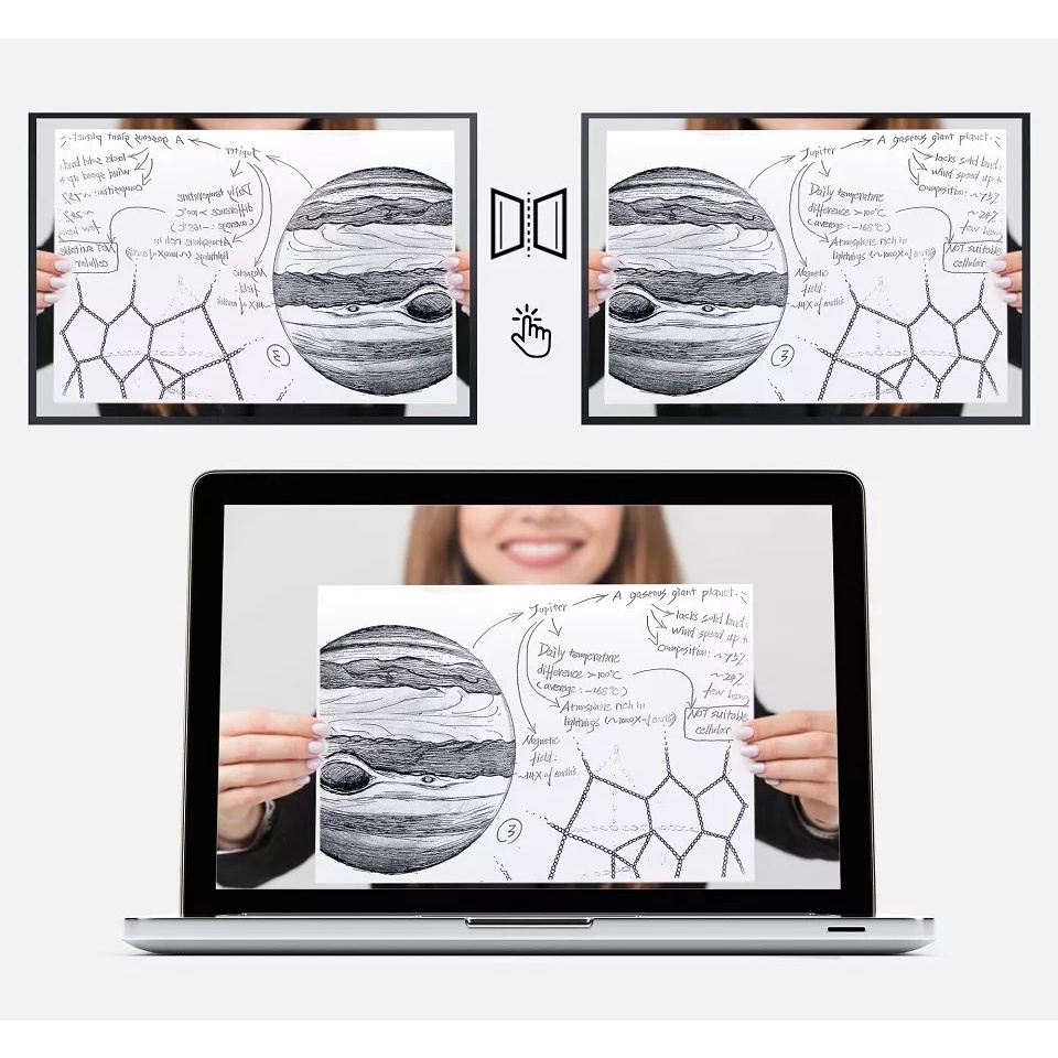 MÁY CHIẾU VẬT THỂ 4K V500S-4K - MÁY SOI BÀI DẠY HỌC GIÁ RẺ