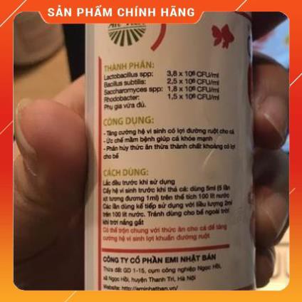 Vi sinh Rồng đỏ CHUYÊN phòng bệnh, tăng sức đề kháng cho cá cảnh  – Chai dạng xịt 100ml