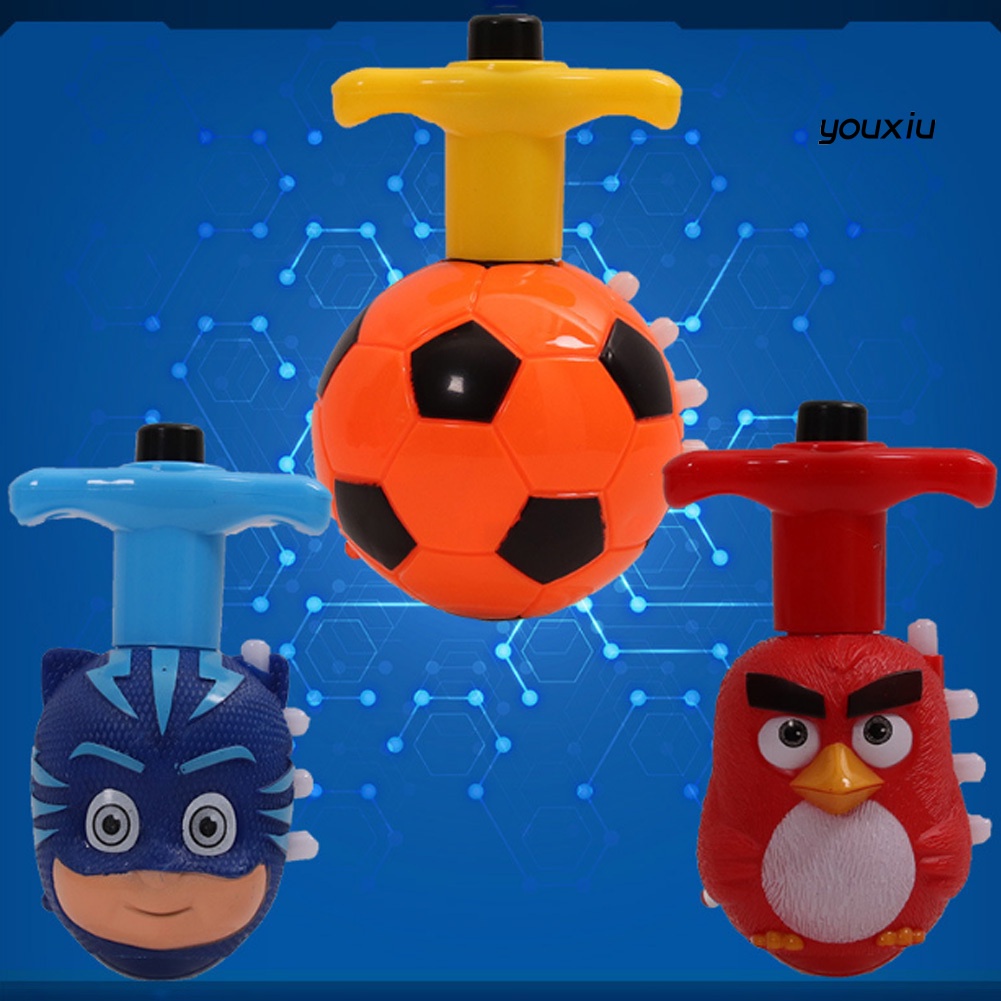 Con quay đồ chơi Fidget Spinner phát sáng thiết kế dễ thương nhiều màu cho bé